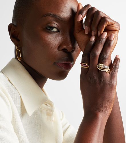 Bague Arla en or 18 ct, argent sterling 925 et diamants - Spinelli Kilcollin - Modalova