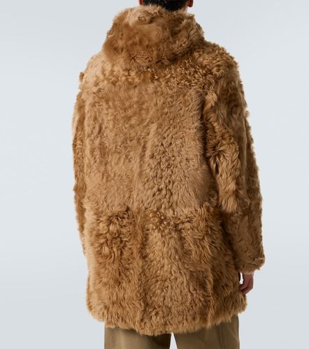 ERL Manteau à capuche en shearling - ERL - Modalova