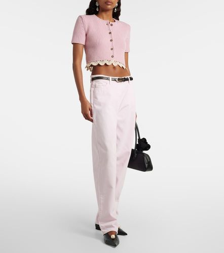 Jean wide à taille mi-haute - Magda Butrym - Modalova