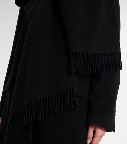 Manteau en laine et cachemire à écharpe - The Attico - Modalova