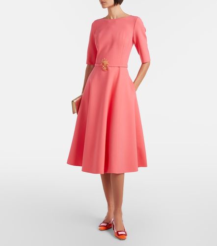 Robe en laine mélangée - Oscar de la Renta - Modalova