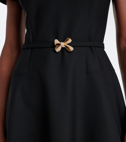 Robe midi en laine mélangée - Oscar de la Renta - Modalova