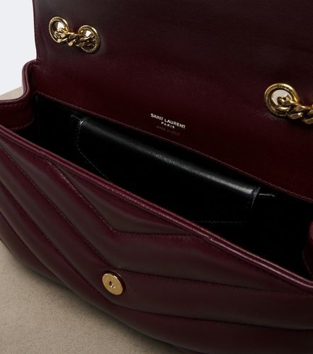 Sac porté épaule Loulou Small en cuir - Saint Laurent - Modalova