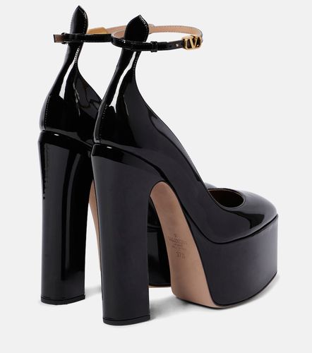 Escarpins Tan-Go à plateau en cuir verni - Valentino Garavani - Modalova