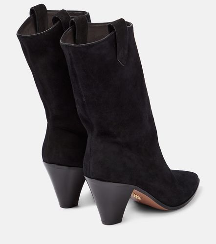 Bottines santiags Boogie en daim - Aquazzura - Modalova