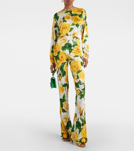 Chemise à imprimé floral - Dolce&Gabbana - Modalova