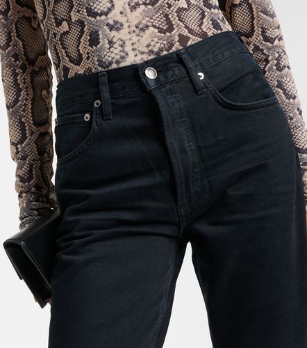 Jean slim taille haute Riley Crop - Agolde - Modalova