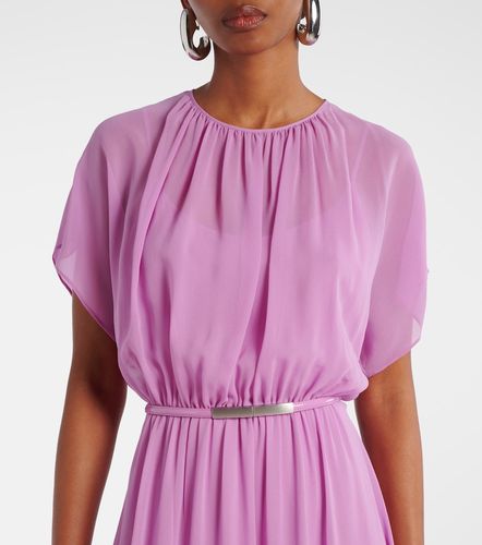 Robe longue Pineta en georgette de soie - Max Mara - Modalova