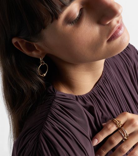 Boucles d'oreilles Asha en or 18 ct et diamants - Spinelli Kilcollin - Modalova