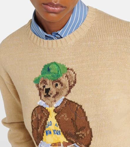 Pull Polo Bear intarsia en coton - Polo Ralph Lauren - Modalova