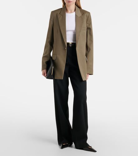 Blazer en laine mélangée - Victoria Beckham - Modalova
