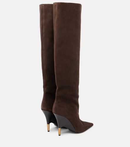 Khaite Bottes Bella 100 en daim - Khaite - Modalova