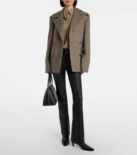 Pantalon Sophie bootcut en cuir - AG Jeans - Modalova