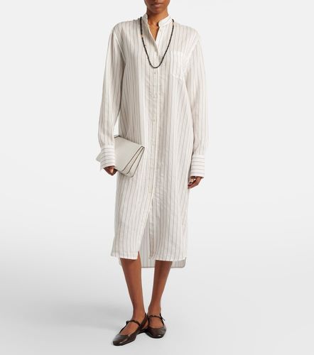 Toteme Robe chemise à rayures - Toteme - Modalova