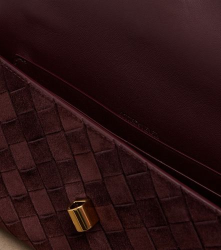 Pochette Andiamo en daim - Bottega Veneta - Modalova