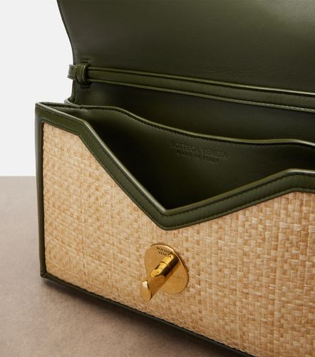Sac à main Knot Lock Medium en raphia - Bottega Veneta - Modalova