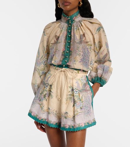 Blouse Indra en coton et soie mélangés - Zimmermann - Modalova
