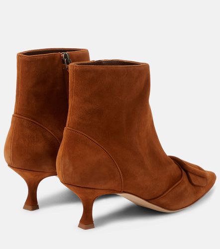 Bottines Baylow en daim à ornements - Manolo Blahnik - Modalova