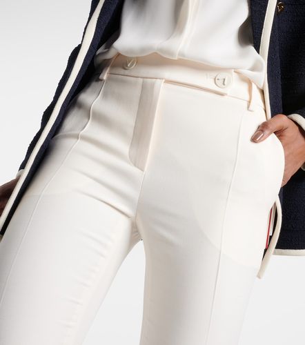 Pantalon droit à taille mi-haute en Crêpe Couture - Valentino - Modalova