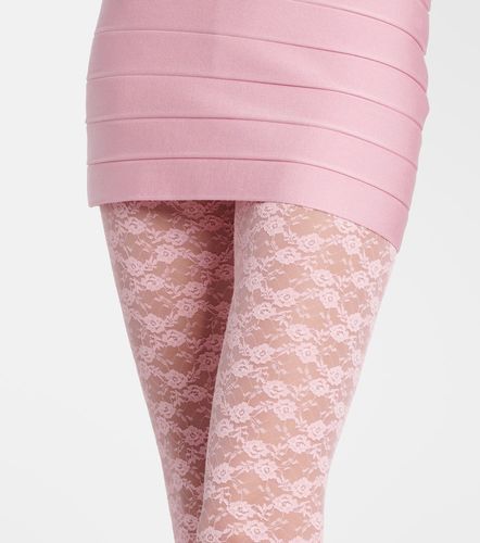 Collants en dentelle à fleurs - Self-Portrait - Modalova
