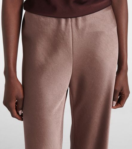 Pantalon droit à taille haute en satin - Vince - Modalova