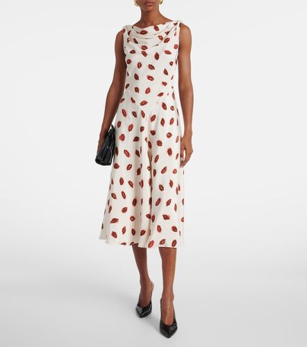 Robe midi Drina imprimée en soie - Altuzarra - Modalova