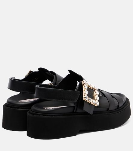Sandales à plateforme Viv' Rangers en cuir - Roger Vivier - Modalova