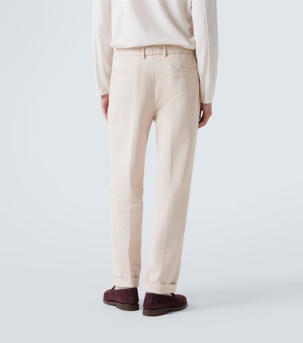 Pantalon chino en coton - Brunello Cucinelli - Modalova