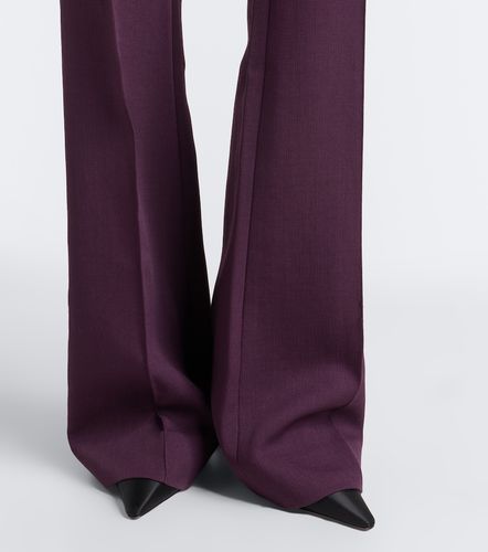 Pantalon évasé en laine vierge - Alex Perry - Modalova