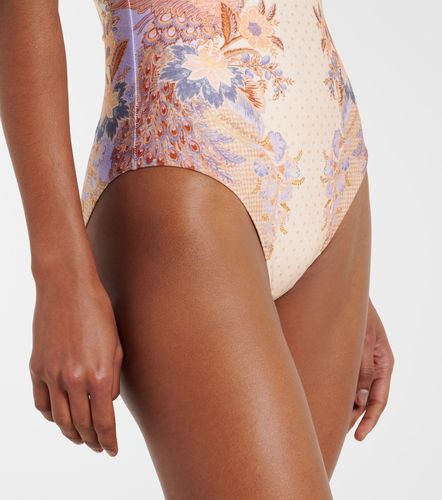 Maillot de bain bustier Indra à imprimé - Zimmermann - Modalova