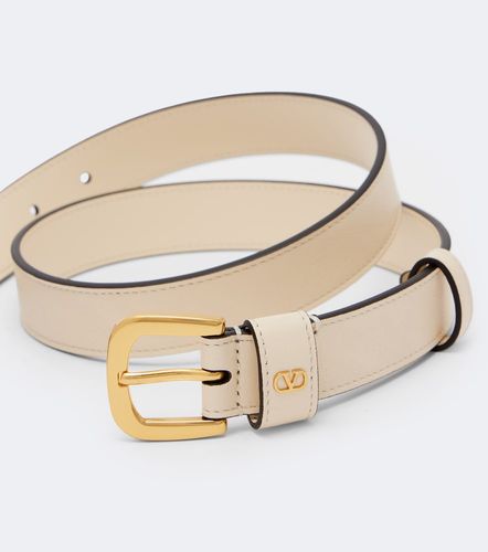 Ceinture VLogo en cuir - Valentino Garavani - Modalova