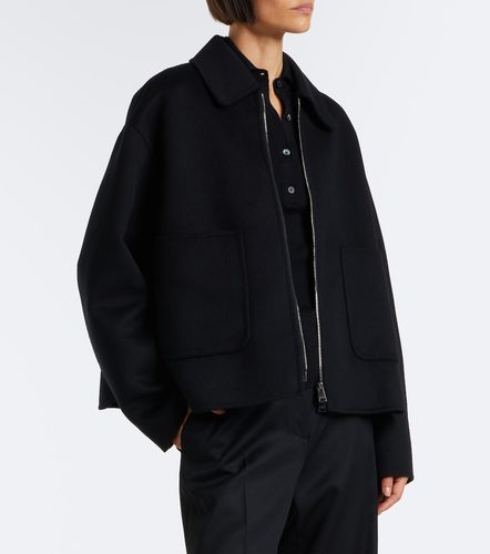 Veste blouson en laine et soie - Fendi - Modalova