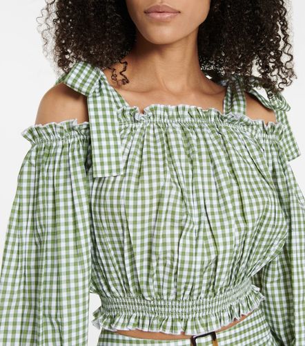 Blouse en coton à carreaux - Alexandra Miro - Modalova