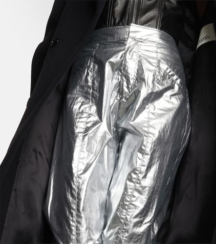 Pantalon Anea à taille haute en coton enduit - Isabel Marant - Modalova
