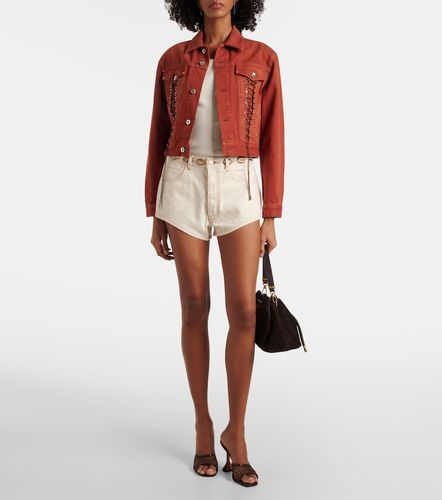 Alanui Short Ocean Dream en jean - Alanui - Modalova