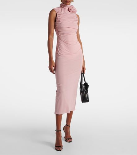 Robe midi en soie mélangée - Magda Butrym - Modalova