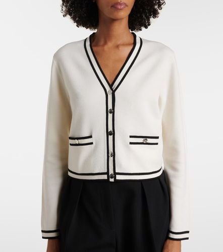 Cardigan Kendra en laine mélangée - Tory Burch - Modalova