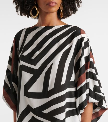 Max Mara Top Camino rayé en soie - Max Mara - Modalova
