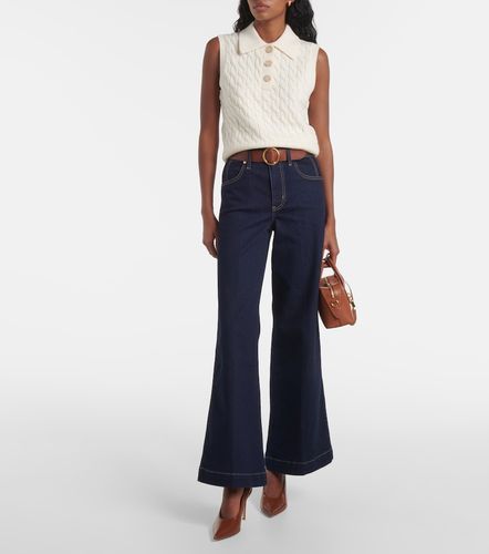 Pull sans manches The Cable Polo en laine - Frame - Modalova