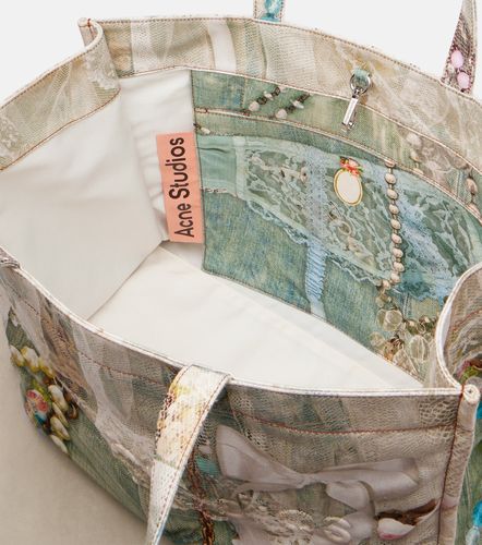 Acne Studios Cabas en toile à logo - Acne Studios - Modalova