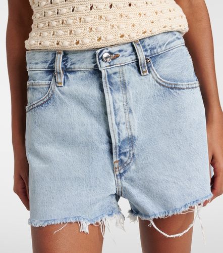 Short Dare à taille haute en jean - Frame - Modalova