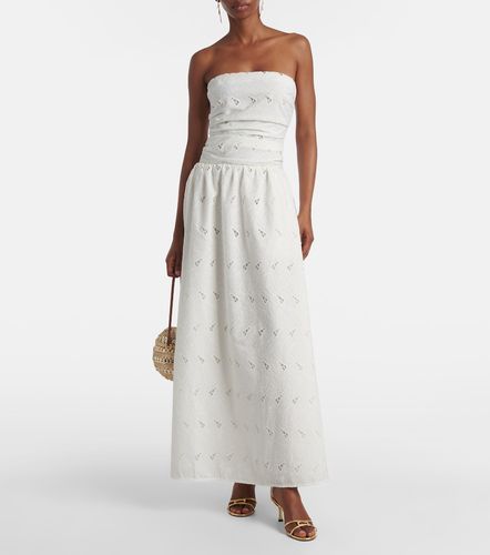 Robe longue Moa à broderies anglaises - Faithfull - Modalova