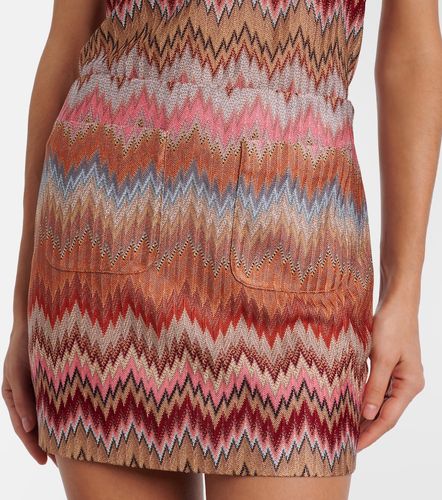 Missoni Mini-jupe Zigzag en lamé - Missoni - Modalova