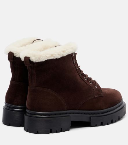 Staud Bottines Henry en daim - Staud - Modalova