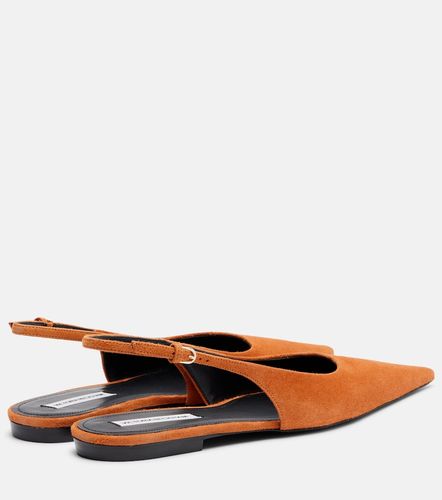 Ballerines slingback en cuir - Victoria Beckham - Modalova