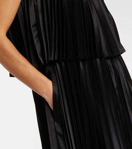 Noir Kei Ninomiya Robe en satin - Noir Kei Ninomiya - Modalova