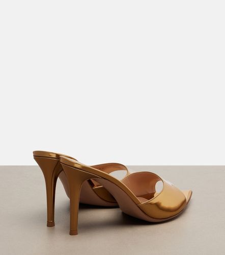 Mules Elle en cuir métallisé - Gianvito Rossi - Modalova