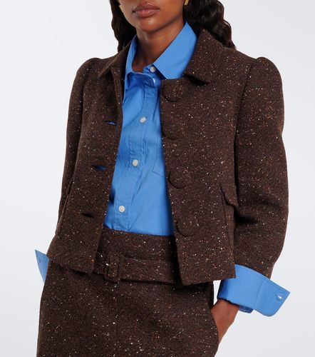Veste courte en laine mélangée - Shushu/Tong - Modalova