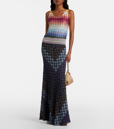 Missoni Jupe longue en lamé - Missoni - Modalova