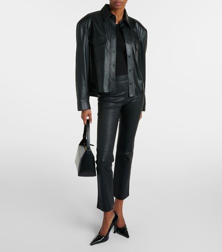 Pantalon raccourci JP Twenty en cuir - Stouls - Modalova